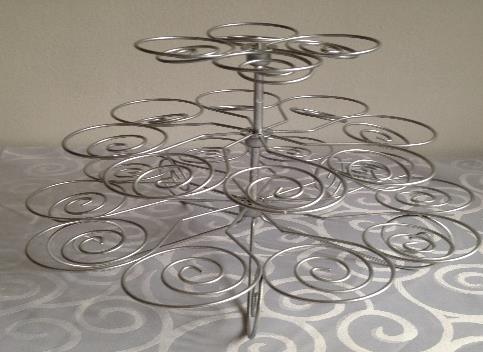 wire cupcake stand 22 small
