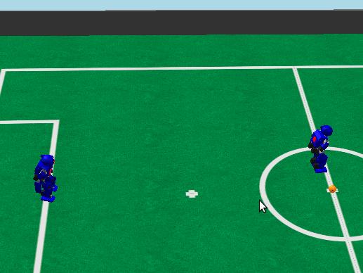 for RoboCup 2013 was the adoption of a fully symmetric field to make gameplay more compatible with human soccer.