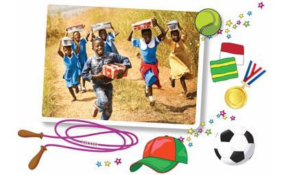 In Romania, Moldova, Ukraine and Bulgaria. In fact, we have sent over of 450,000 shoeboxes to over 80 different locations!