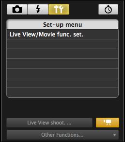 Movies You can control your camera from EU and shoot movies from your computer screen. Note that you cannot shoot movies without a memory card in your camera.
