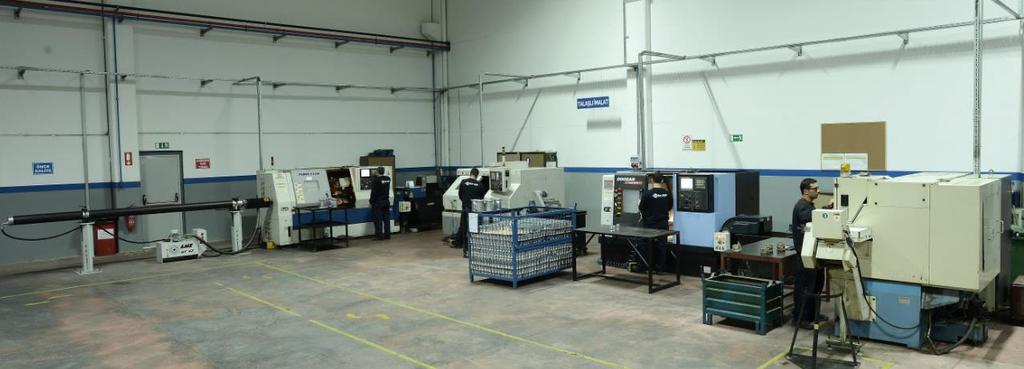 Two Horizontal Machining Centers For