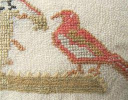 cross-over-one or tent stitch (tent stitch would be my
