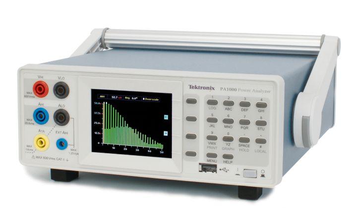 PA1000 Single Phase AC/DC Power Analyzer Datasheet The Tektronix PA1000 is a single-phase, single-channel power analysis solution that is optimized for fast, efficient, and accurate power consumption
