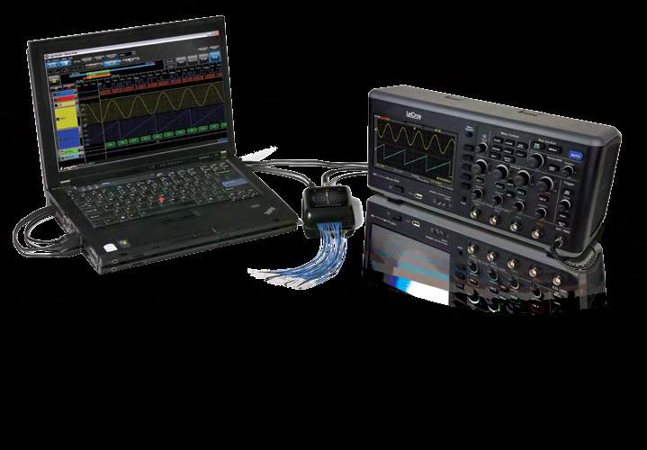 The offers Real Time, Equivalent Time, Peak Detect and Averaging modes to ensure that any waveform can be captured and displayed.