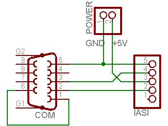 Figure shows the connections to a 9 pin D type connector found on some PC s. This is the RS23 connection. The RX line cannot be used for multiple devices in this configuration. 24.