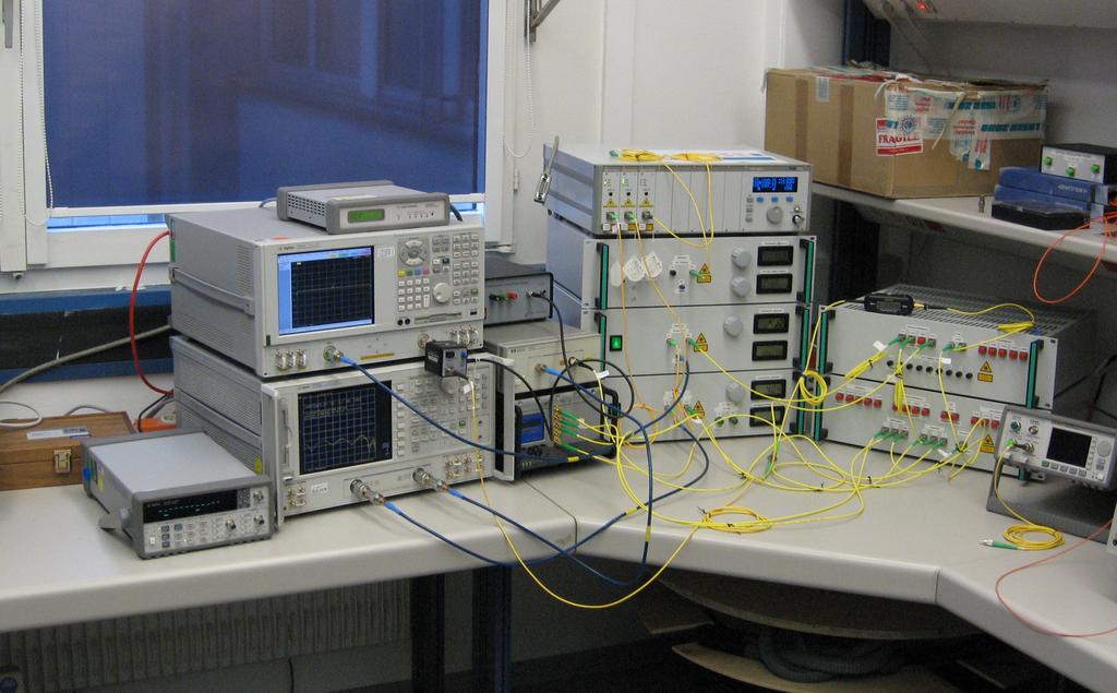 Reference Distribution Optical Network - Prototype laser