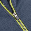 Half zip top made from a luxuriously soft and breathable fabric High