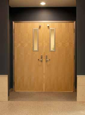 STEP 3: CHOOSE YOUR DOOR OPTIONS DOOR OPTIONS LITES & LOUVERS METAL VISIONS, ANEMOSTAT LO PRO 1/4" Clear or "UL Labeled" Diamond "Safety Wire", Glass Vision Sizes: 10" X 10" lite Available in