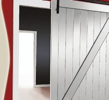 Matching Hardwood thick doors Fire Rated Matched to non-rated doors. Limited profile sticking options. Sustainable Recycled content: 95% (or more) of our MDF is recycled material.