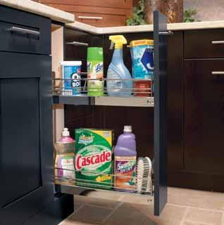 cabinets, we add organization options galore, to give you so many ways to live easier.