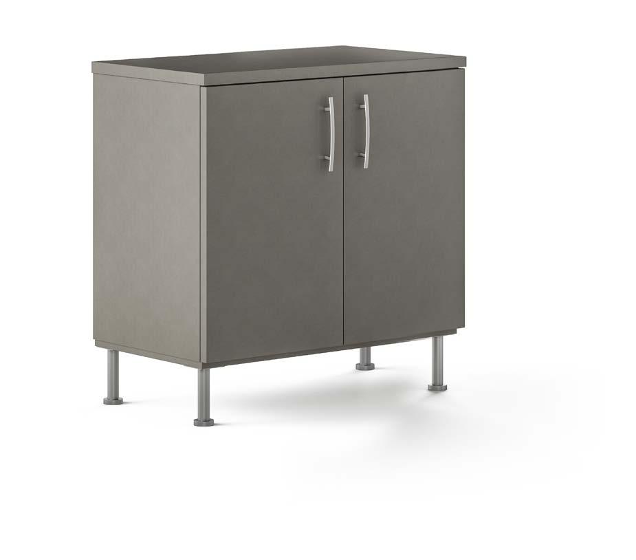 3500ML AND 3510ML METAL LEG SERIES The 3500ML and 3510ML Series Credenzas with Metal Legs deliver a clean, modern design with a