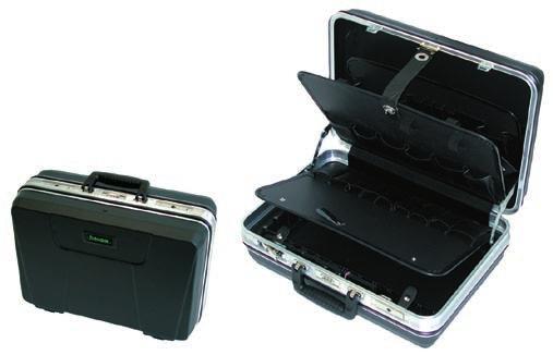 Tool case Start-up Profi Hard-top case, black, with shoulder strap and combination lock. Art. no.