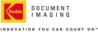 EASTMAN KODAK COMPANY Document Imaging Rochester, New York 14650 Kodak is a