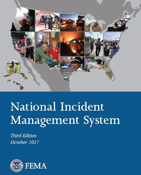 National Incident Management System (NIMS) Overview NIMS provides a consistent and common nationwide approach and vocabulary to enable the whole community to work together and
