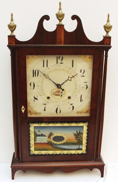 Edward Bikowitz (MI) Class 12, first place: Clock Restoration This is a restored John Birge triple-decker