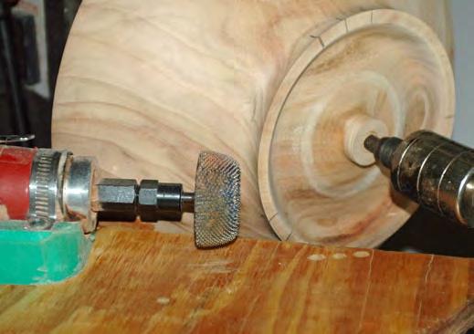 If your lathe does not have an indexing system they are available for sale commercially. My lathe has a 24 pin indexing system. We will be carving 3 feet.