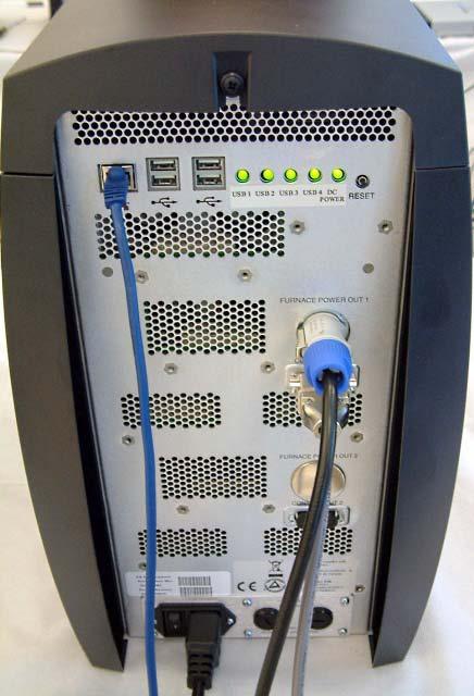 Ethernet Port USB A Port Connect to DSC USB B Port Furnace Power Port Connect to DSC