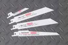 RECIPROCATING SAW BLADES No matter what you have to cut, Simonds has a reciprocating saw blade for you!