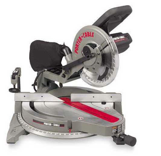 Introduction to Carpentry Power Tools Compound Mitre Saw This saw mitres like a standard chopsaw, but the blade and motor assembly also