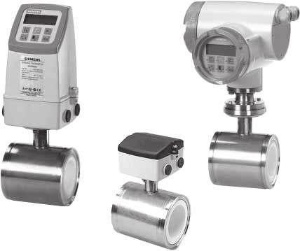 Siemens AG 2010 Flow Measurement Overview Mode of operation The flow measuring principle is based on Faraday s law of electromagnetic induction according to which the sensor converts the flow into an