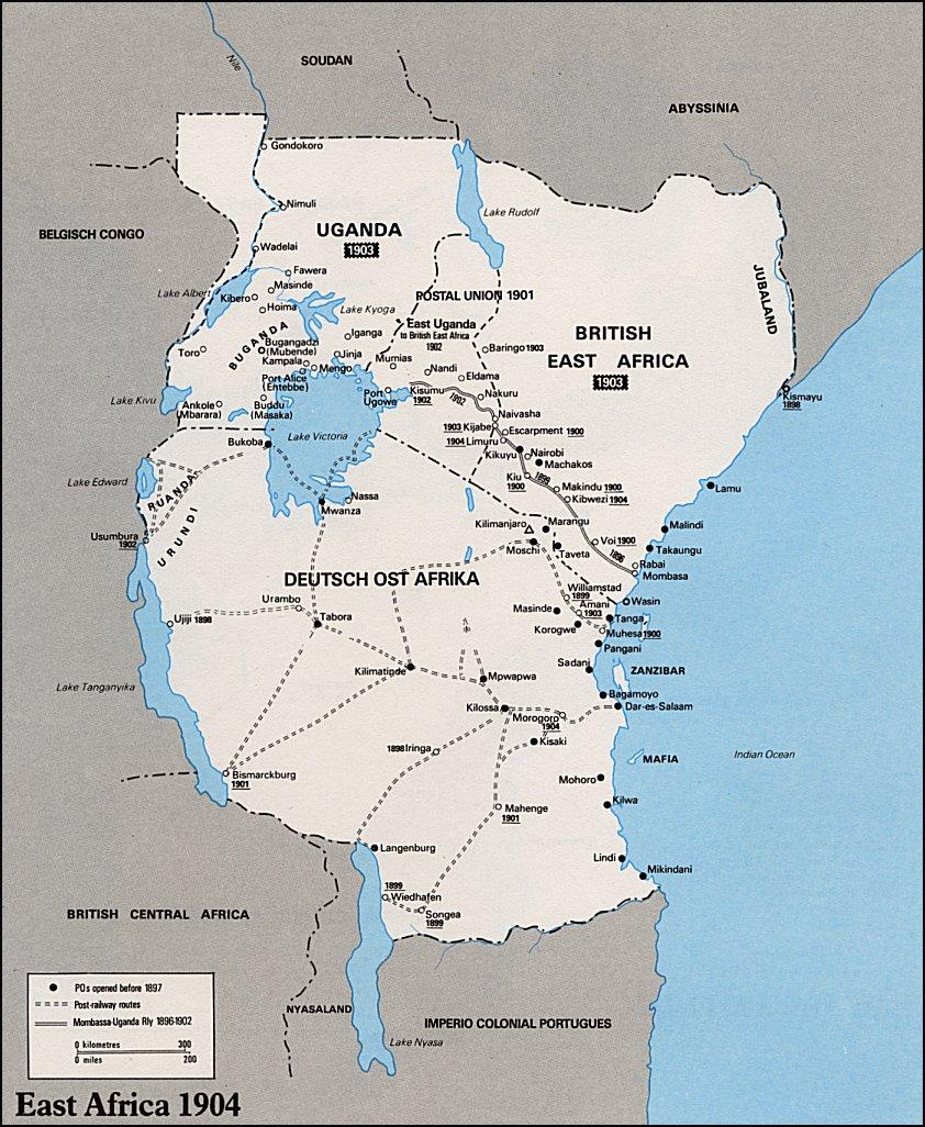 The Postal Stationery of East Africa and Uganda Protectorates By George T.