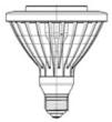 LED PAR Lamps Product Features & Benefits Replacements for Halogen PAR High R9 & R13, closely matches halogen color (non-dimmable applications) PAR38 PAR30LN Lamp LED HAL Wattage 16 W 60W Beam Angle