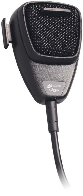 Commercial Paging Microphones The AMDFM dynamic noise cancelling fist microphone is tailored specifically for high intelligibility and crystal clear paging situations.