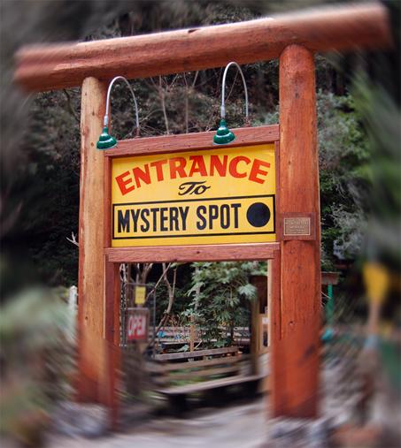 Have you been to the Mystery Spot? SPOILER WARNING: :-) Habituation to a steep gradient Similar to an Ames room.