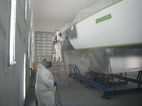 Undercoat Primer The next layer is an epoxy undercoat primer, designed specifically to be