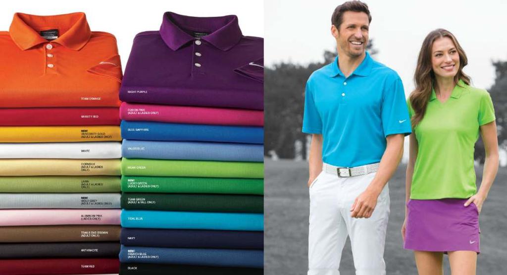 NIKE GOLF DRI-FIT MICRO PIQUE POLOS Stay cool when things heat up. Engineered with Dri-FIT fabric that provides moisture management technology.