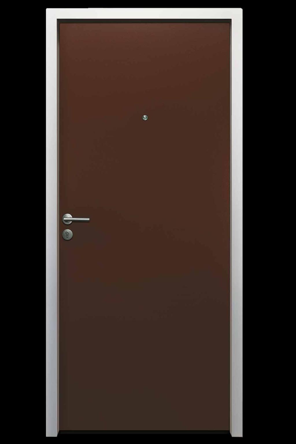 PANEL EMBOSSED DOORS LEATHER FINISH DOORS The high definition 6 panel embossed design gives it the feel of a genuine wood panel door. These doors are available in a range of colours.