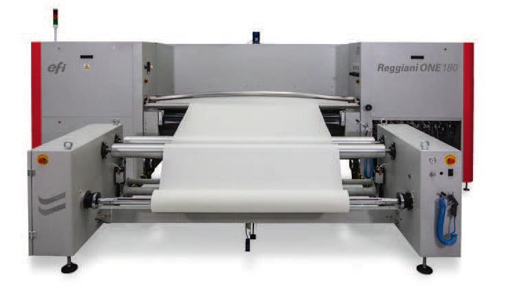 EFI Reggiani ONE 180/PRO Series Designed to take your soft signage business further. The superior choice for established producers.
