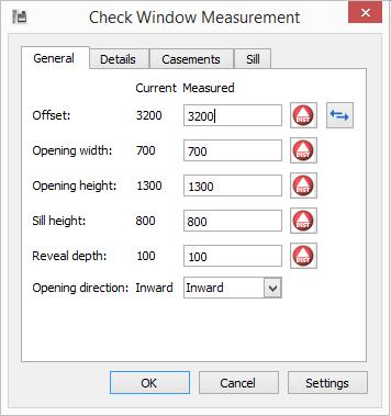 9. Checking Windows Checking windows is carried out in the same principle as checking