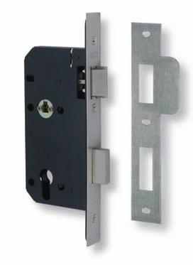 bolt-through furniture with 38mm centres 8mm follower Suitable for use with unsprung lever furniture 3 M 4 1 0 F 2 B B 2 0 L2C26 Mortice escape sashlock Latch bolt withdrawn by lever handle from both