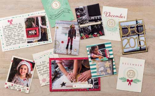 Project Life Hello December 2015 Stamp