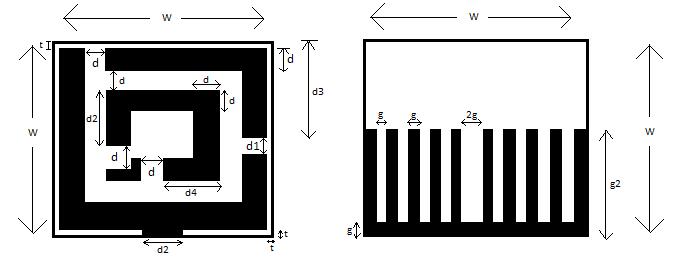 Final design Parameter Dimension (mm) w 20