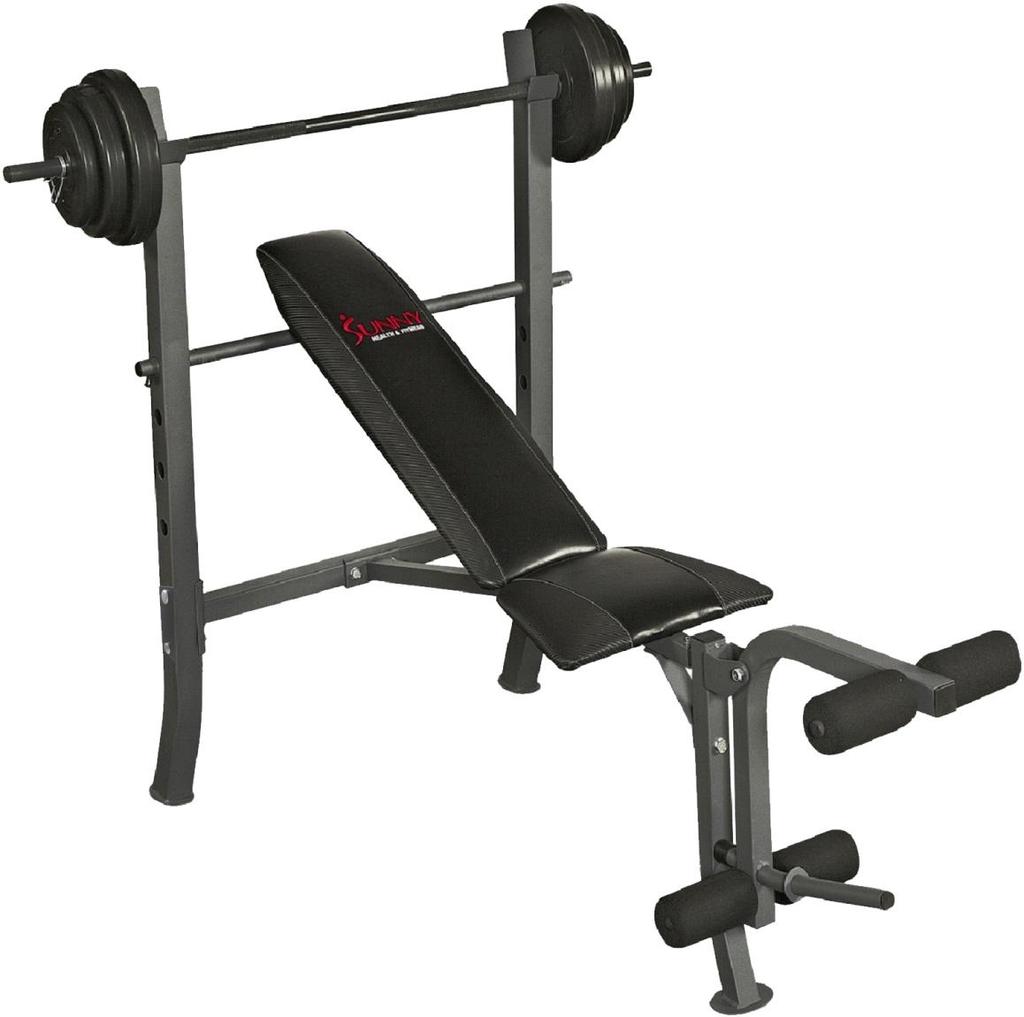 100LB WEIGHT BENCH SET SF-BH6510 USER MANUAL IMPORTANT: