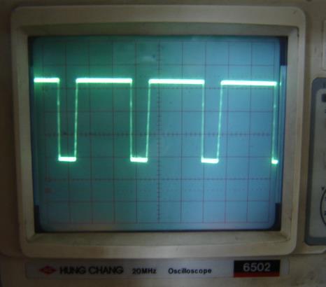 Observed waveform Vpv =18 volts,