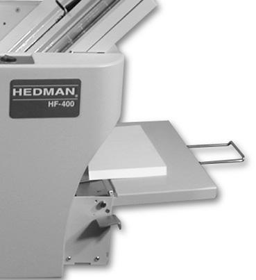 Insert the document stack all the way into the machine until it rests firmly against the stop. The documents should be inserted with the printed or front side up.