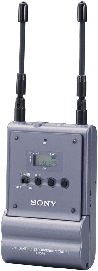 Durable connecting mechanism with a microphone for dependable operation 50 mw RF power output for stable and long-distance transmission MIC/LINE input level switchable A backlit LCD provides