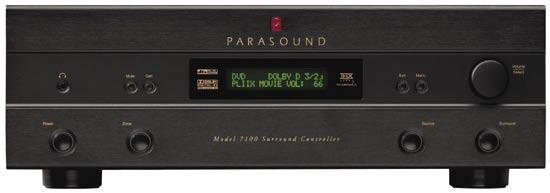 M O D E L 7100 7. 1 C h a n n e l S u r r o u n d C o n t r o l l e r The Model 7100 and Model 5250 are clearly worthy successors to the Parasound tradition of excellent sound at an excellent price.