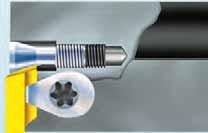 20-0,25 mm of required nominal diameter Tighten the clamping screw KS to required torque specification KS M4x16 (12.9) KS M6x25 (12.9) Torque value 5.1 Nm 17.