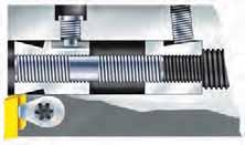 Whereas in singlestep tools adjustment in front is preferably used, it s the adjustment at the top which renders many advantages for multi-step tools, even combinations of both adjustment systems can