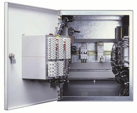 -HA41-040 eps Components Low-voltage compartment Features Overall heights 200 mm 400 mm 600 mm 900 mm Option: Cover Partitioned safe-to-touch from the high-voltage part of the panel Installation on