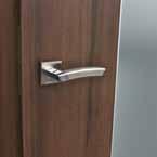 ETIUDA door, B1 pattern, DIN adjustable door aluminium decorative strips aluminium