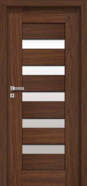 Rebated SEMPRE Non-rebated 60-100 NEW The possibility of any combination of dimensions in double leaf doors.