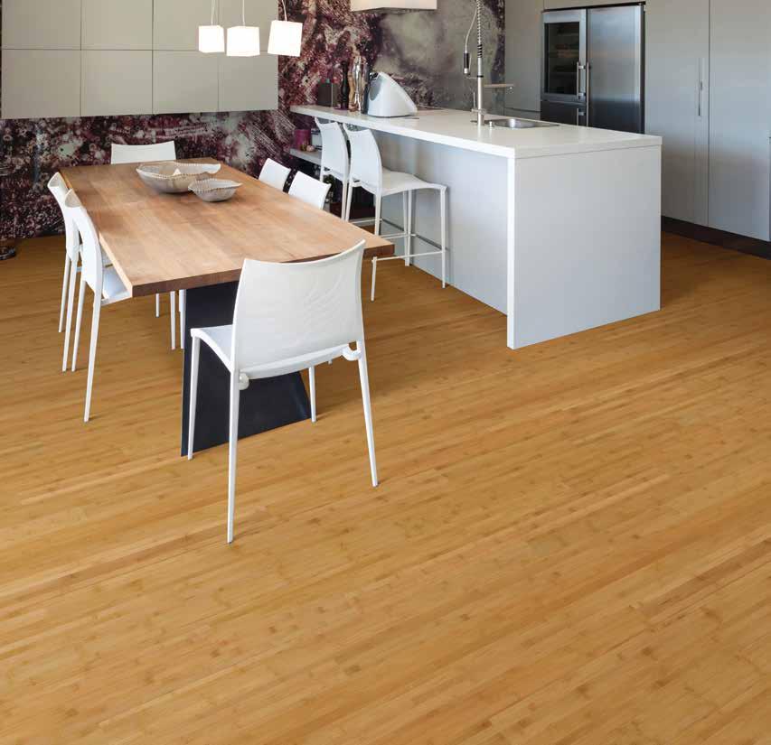 SIGNATURE NATURALS SOLID NARROW WIDTH PUREFORM FLOORING 40% Harder Than Red Oak* / 99% Biobased Product The slim, narrow