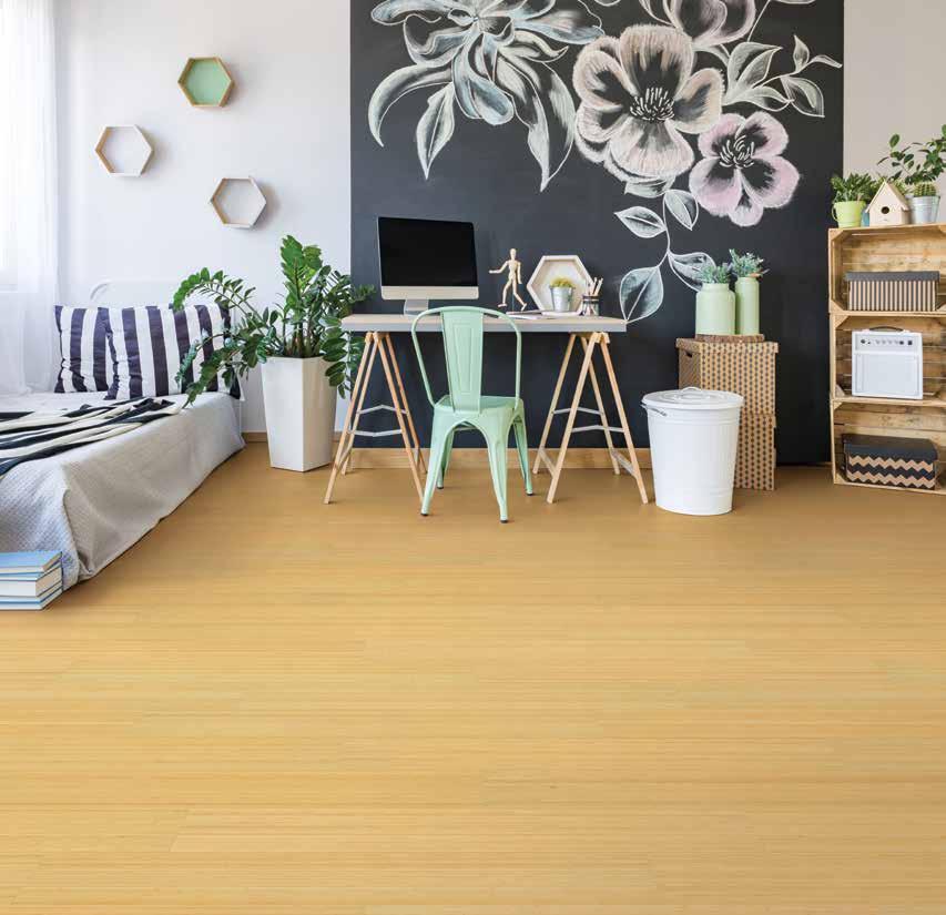 CRAFTSMAN II SOLID LONG & WIDE PUREFORM FLOORING 40% Harder Than Red Oak* / 99% Biobased Product Our classic PureForm bamboo in extra long planks, Craftsman II lends itself to