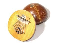 MKA002 13cm x 15cm x 15cm Wooden Karimba The sound chamber of this Karimba (or Mbira) is made from sustainable sono wood.
