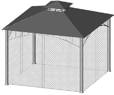 Fig.8: Put 3A onto the top roof.
